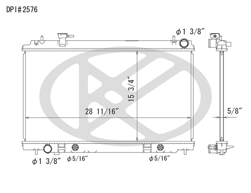 Koyorad A2576 Radiator