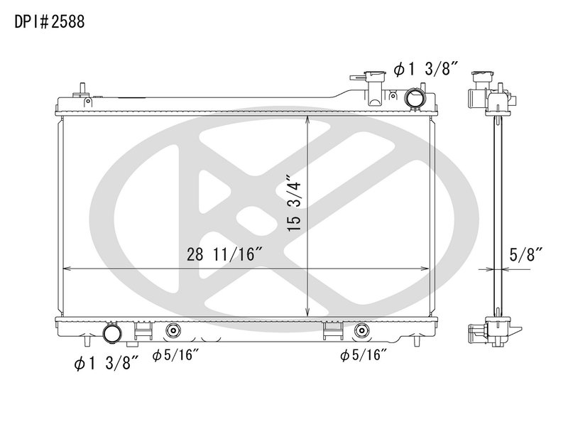 Koyorad A2588 Radiator