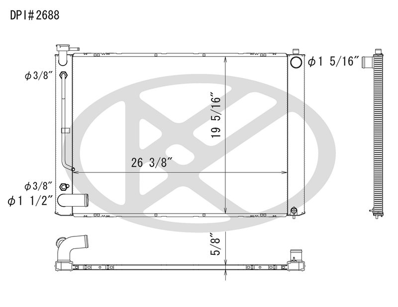 Koyorad A2688 Radiator