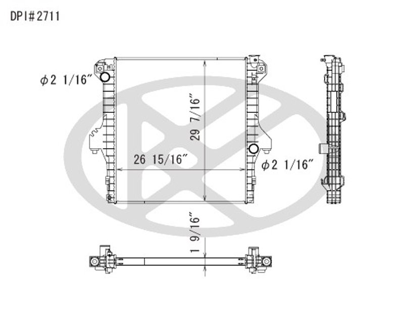 Koyorad A2711 Radiator