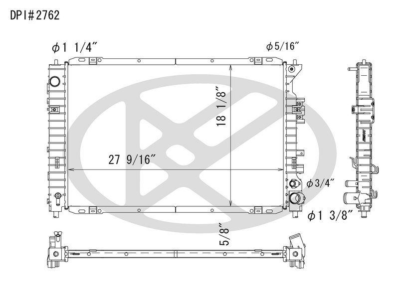Koyorad A2762 Radiator