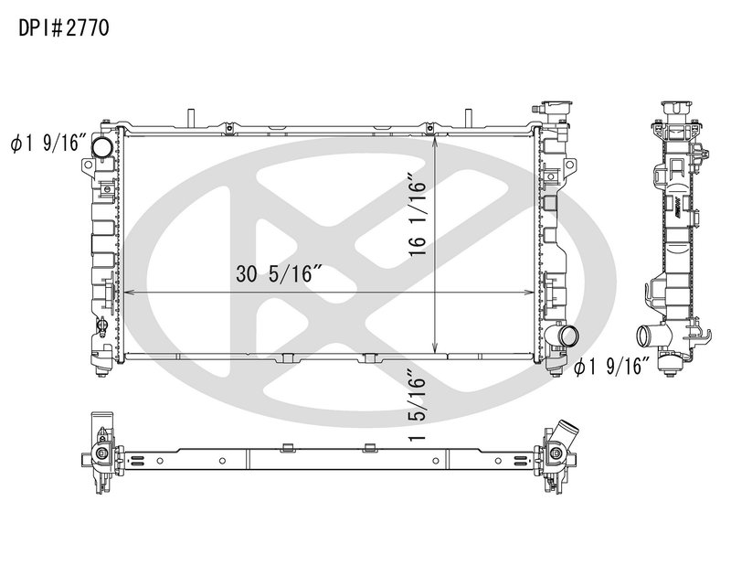 Koyorad A2770 Radiator