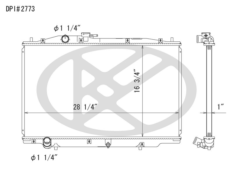 Koyorad A2773 Radiator