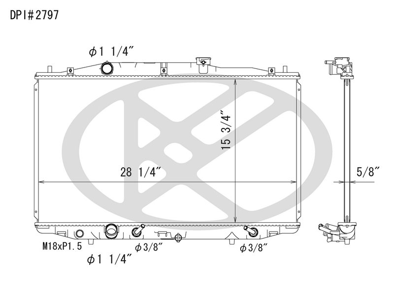 Koyorad A2797 Radiator