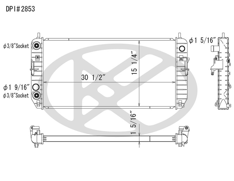 Koyorad A2853 Radiator