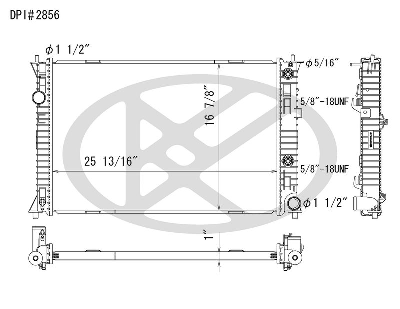 Koyorad A2856 Radiator