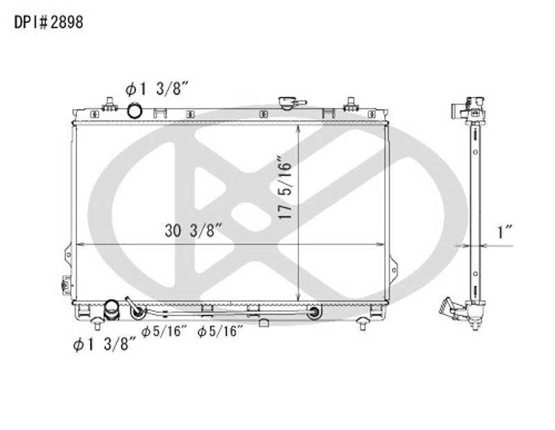 Koyorad A2898 Radiator