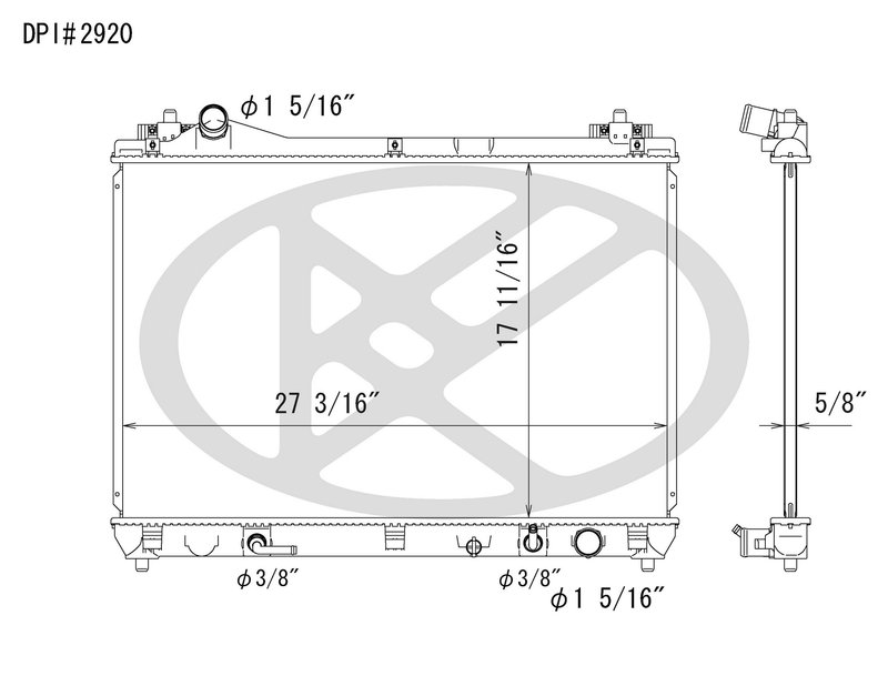 Koyorad A2920 Radiator