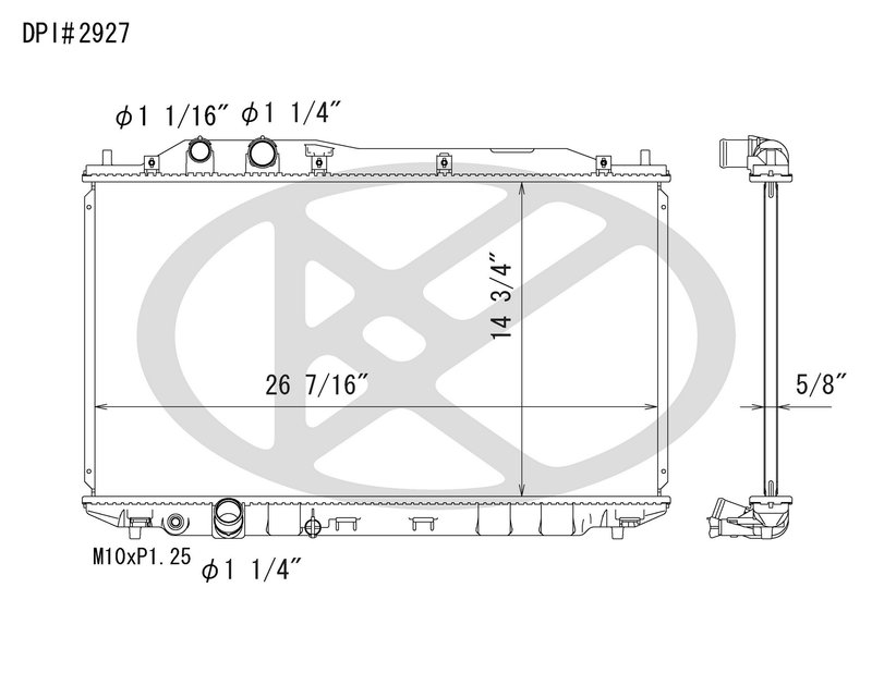 Koyorad A2927 Radiator