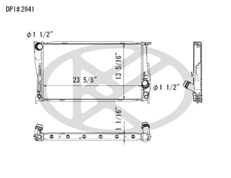 Koyorad A2941 Radiator