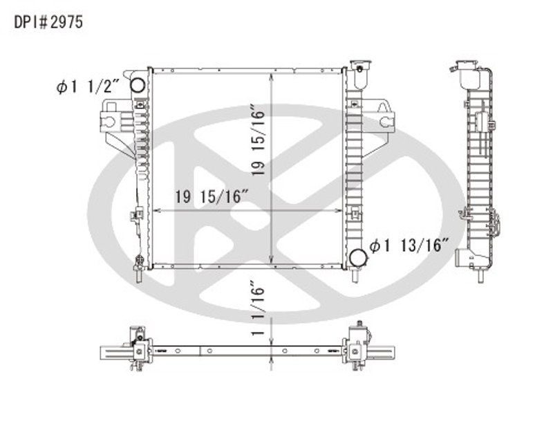 Koyorad A2975 Radiator