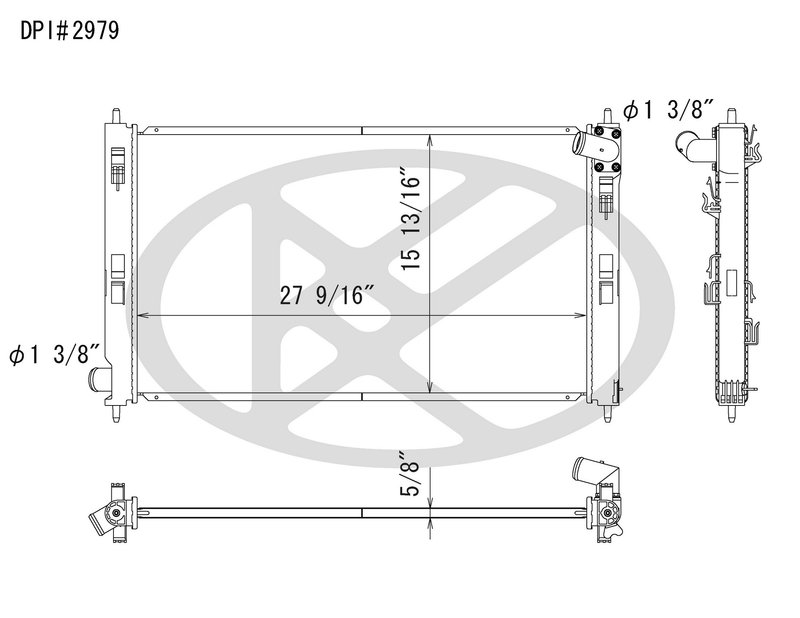 Koyorad A2979 Radiator