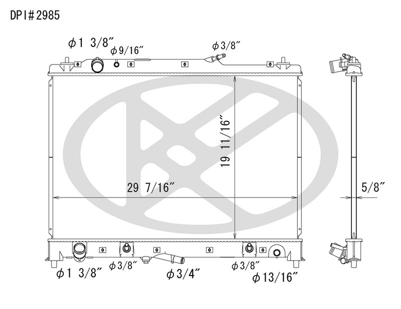 Koyorad A2985 Radiator