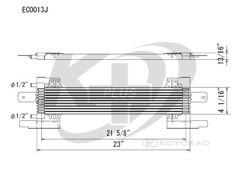 Koyorad EC0013 Automatic Transmission Oil Cooler