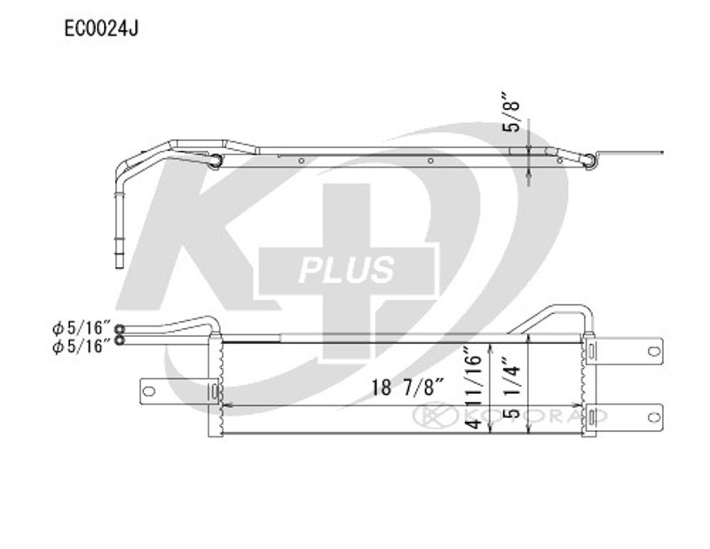 Koyorad EC0024 Automatic Transmission Oil Cooler