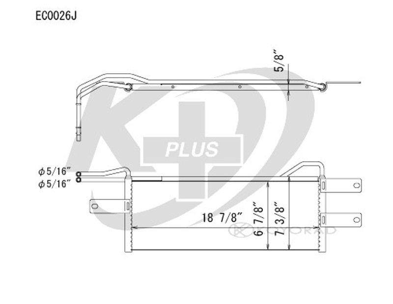Koyorad EC0026 Automatic Transmission Oil Cooler