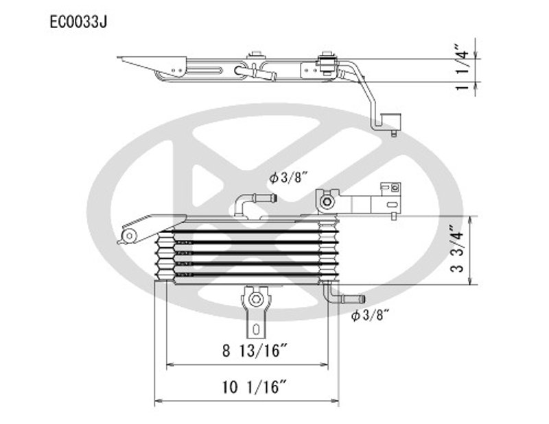Koyorad EC0033 Automatic Transmission Oil Cooler