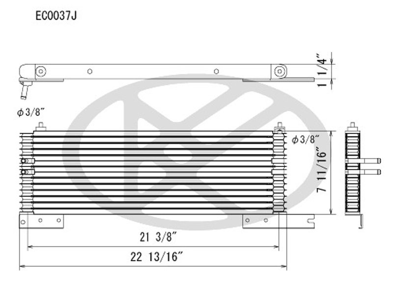 Koyorad EC0037 Automatic Transmission Oil Cooler