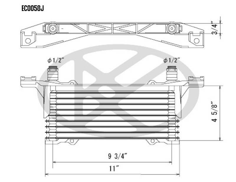 Koyorad EC0058 Automatic Transmission Oil Cooler
