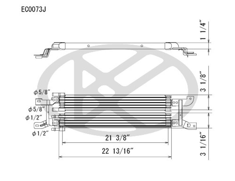 Koyorad EC0073 Automatic Transmission Oil Cooler