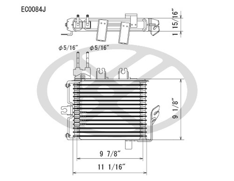 Koyorad EC0084 Automatic Transmission Oil Cooler