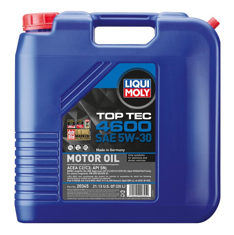 Liqui Moly 20345 Engine Oil