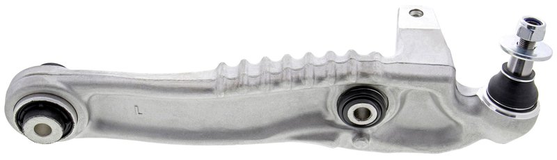 Mevotech CMS101555 Suspension Control Arm and Ball Joint Assembly - Front Left Lower Rearward