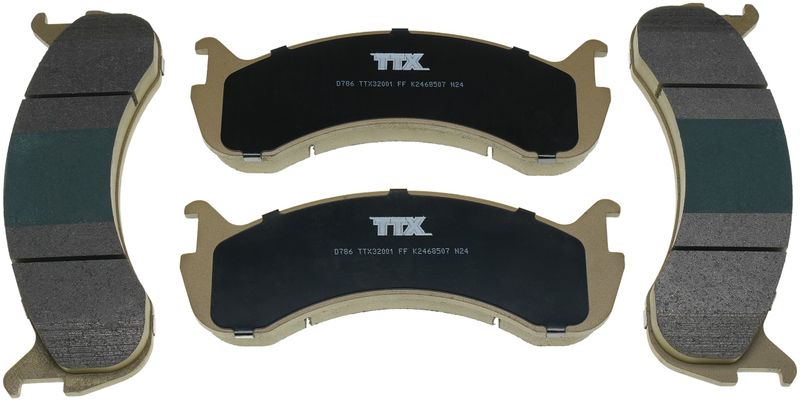 Mevotech TXBPM0786A Disc Brake Pad Set - Front or Rear
