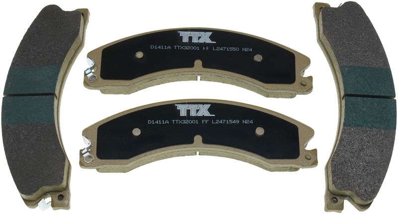 Mevotech TXBPM1411A Disc Brake Pad Set - Rear