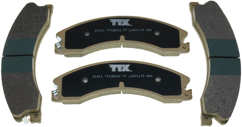 Mevotech TXBPM1411 Disc Brake Pad Set - Rear