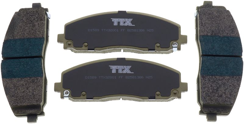 Mevotech TXBPM1589 Disc Brake Pad Set - Front