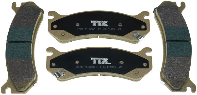 Mevotech TXBPP0785 Disc Brake Pad Set - Front or Rear