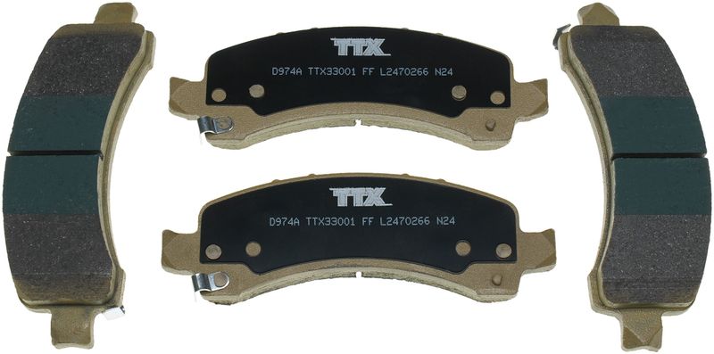 Mevotech TXBPP0974A Disc Brake Pad Set - Rear