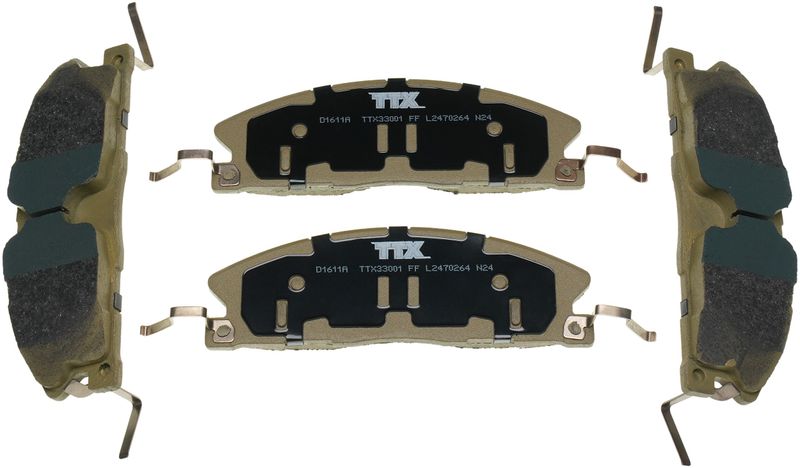 Mevotech TXBPP1611A Disc Brake Pad Set - Front