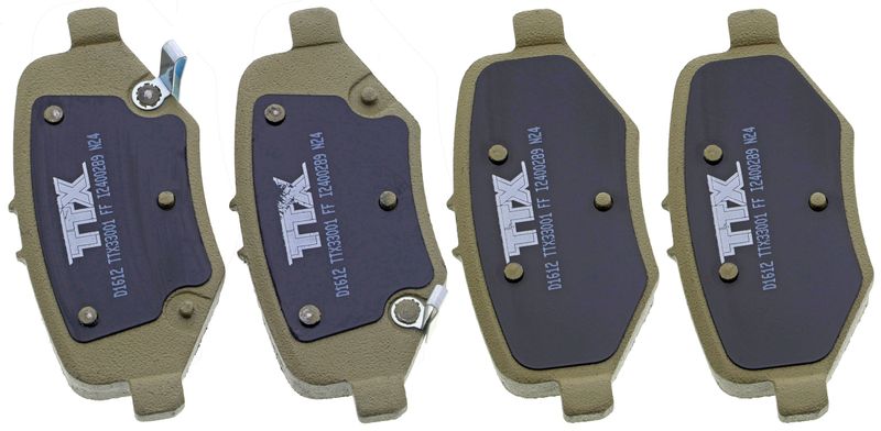 Mevotech TXBPP1612 Disc Brake Pad Set - Rear