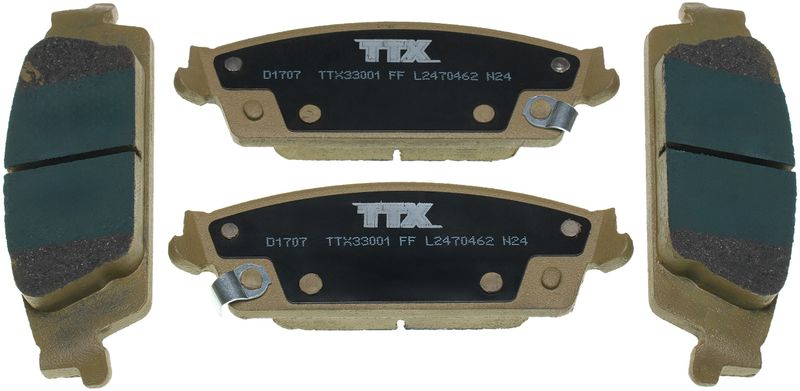 Mevotech TXBPP1707 Disc Brake Pad Set - Rear
