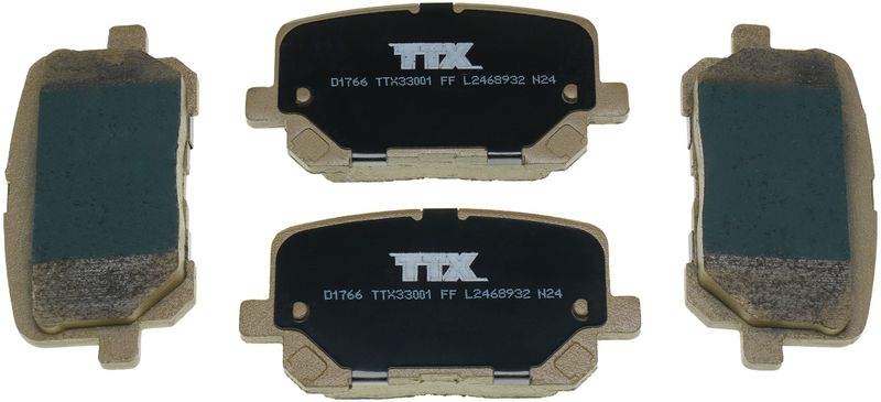 Mevotech TXBPP1766 Disc Brake Pad Set - Rear