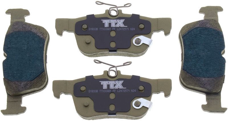 Mevotech TXBPP1833B Disc Brake Pad Set - Rear