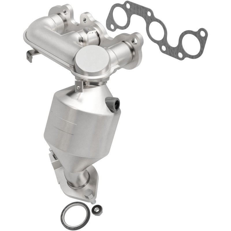 MagnaFlow 452015 Catalytic Converter with Integrated Exhaust Manifold - Front
