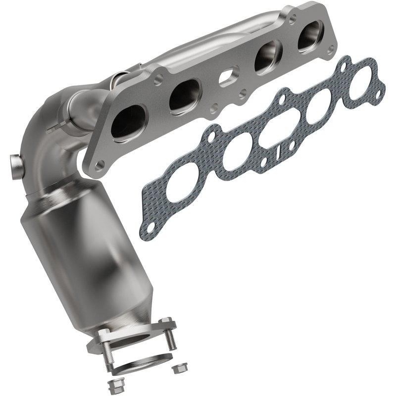 MagnaFlow 452016 Catalytic Converter with Integrated Exhaust Manifold - Front