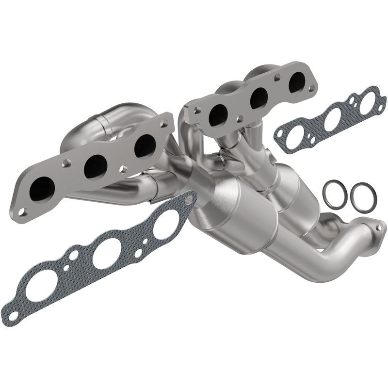 MagnaFlow 452843 Catalytic Converter with Integrated Exhaust Manifold - Front
