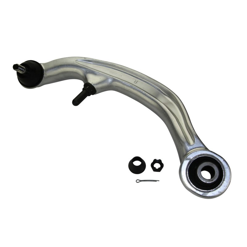 Moog RK621341 Suspension Control Arm and Ball Joint Assembly - Front Right Lower Rearward