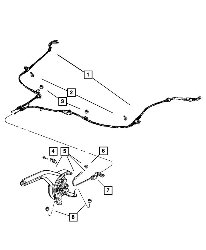 Mopar 1CR75DX9AE Parking Brake Lever
