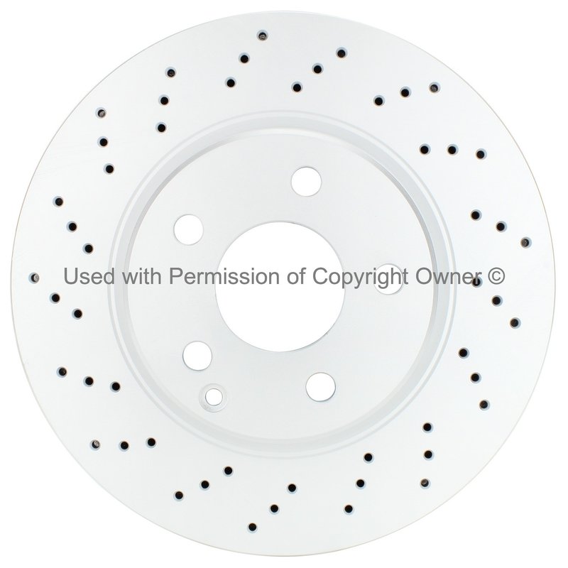 MPA Electrical BR34254GDR Disc Brake Rotor - Front