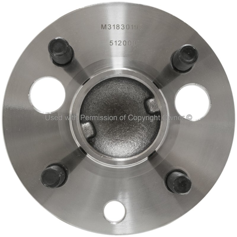MPA Electrical WH512000 Wheel Bearing and Hub Assembly - Rear