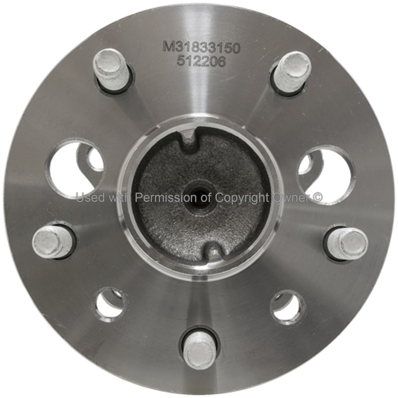 MPA Electrical WH512206 Wheel Bearing and Hub Assembly - Rear Left