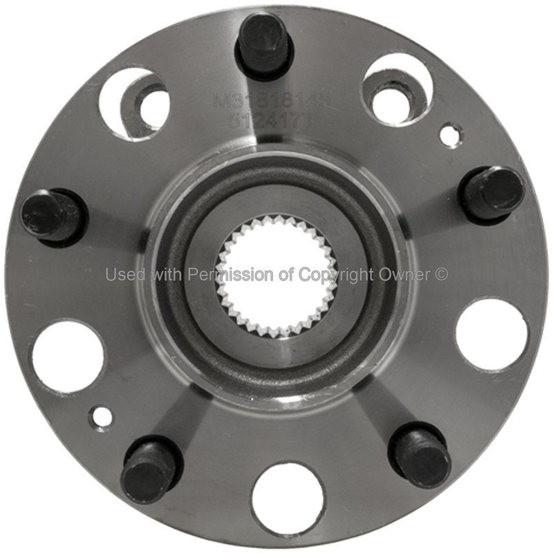 MPA Electrical WH512417T Wheel Bearing and Hub Assembly - Rear