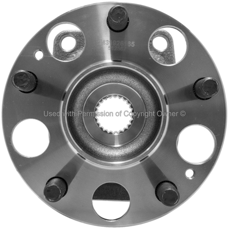 MPA Electrical WH512567 Wheel Bearing and Hub Assembly - Rear