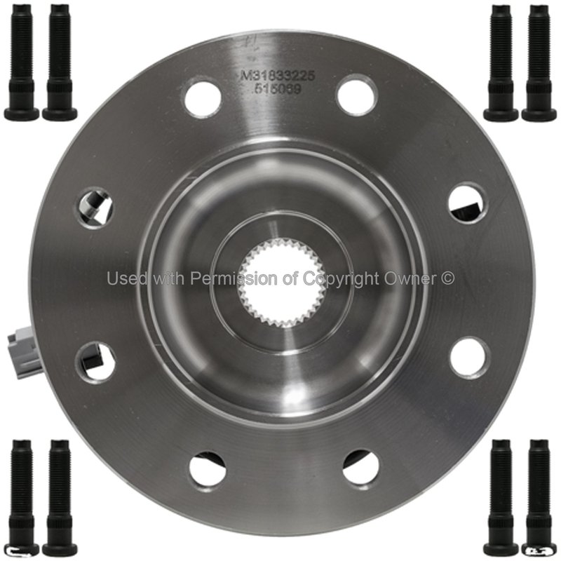 MPA Electrical WH515069 Wheel Bearing and Hub Assembly - Front Right