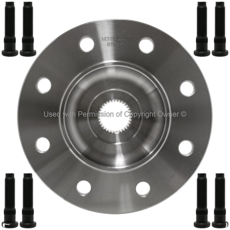MPA Electrical WH515070 Wheel Bearing and Hub Assembly - Front